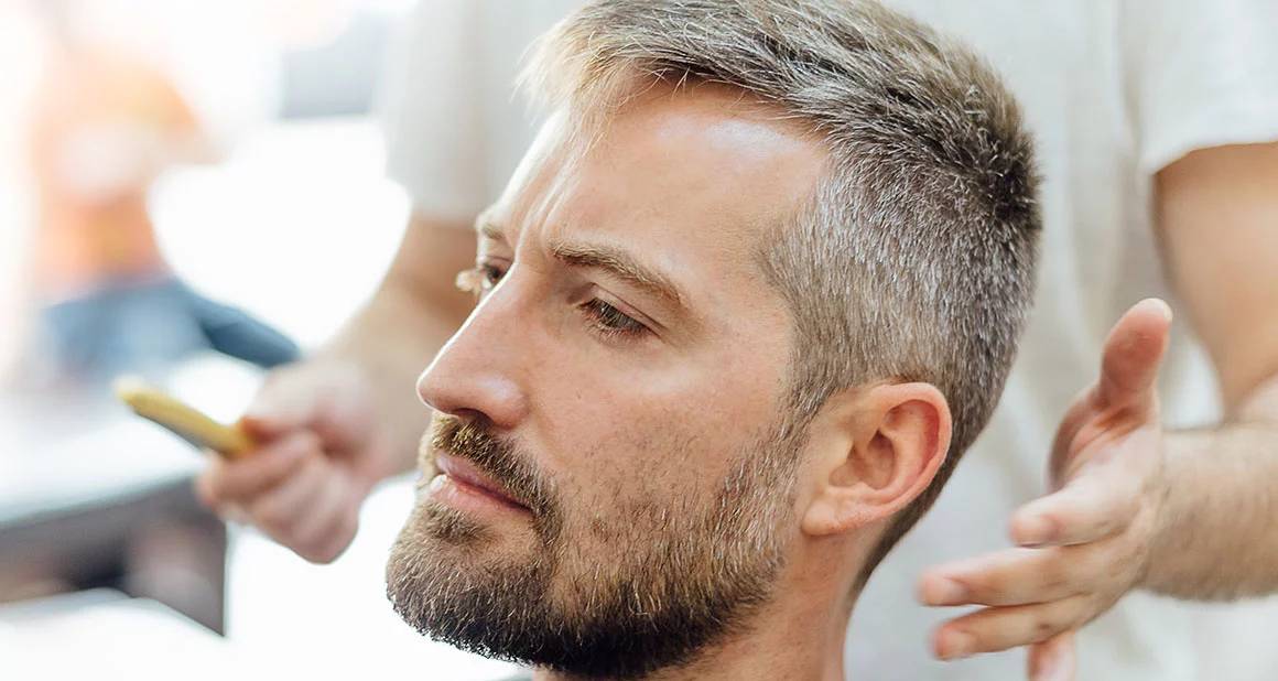Как стричь седые волосы у мужчины